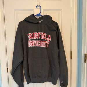 Champion Dark Gray Fairfield University Sweater